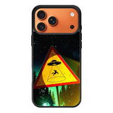 Alien Warning iPhone 17 Pro Case FE0024