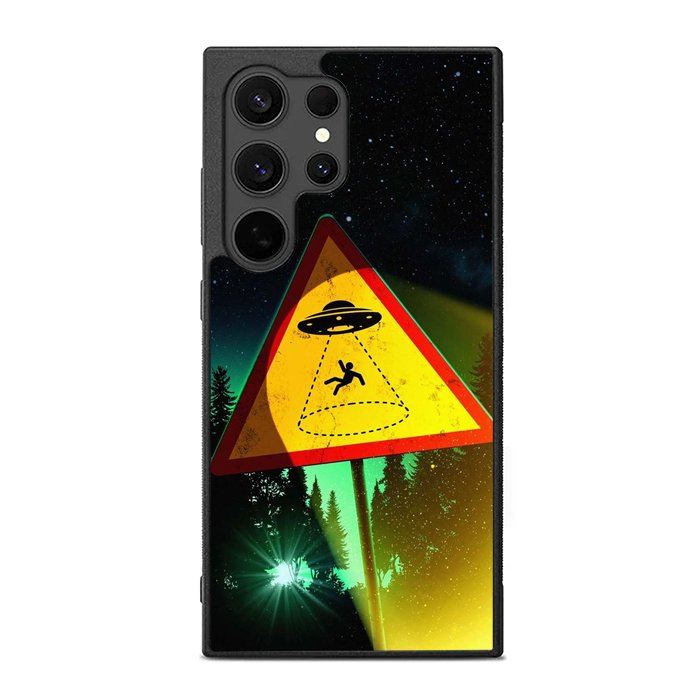 Alien Warning FE0061 Samsung Galaxy S25 Ultra Case