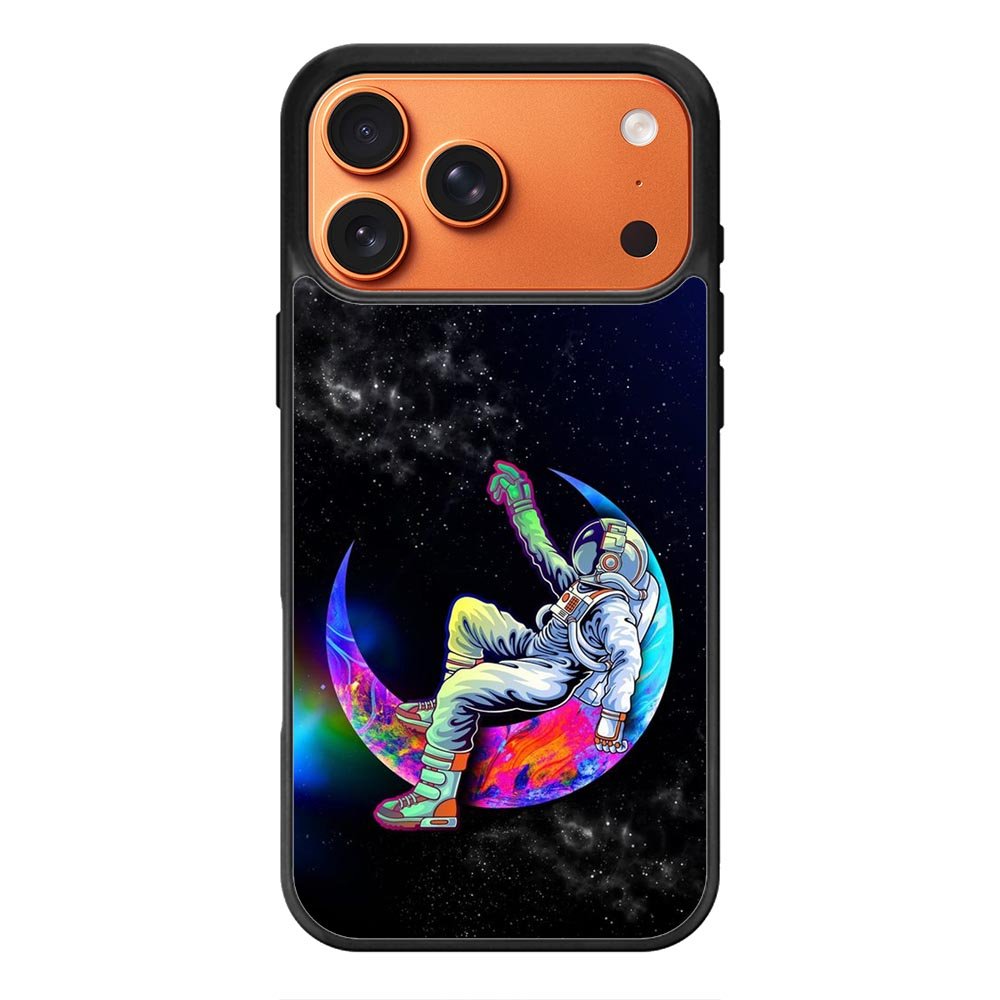 astronout moon iPhone 17 Pro Case FE0055