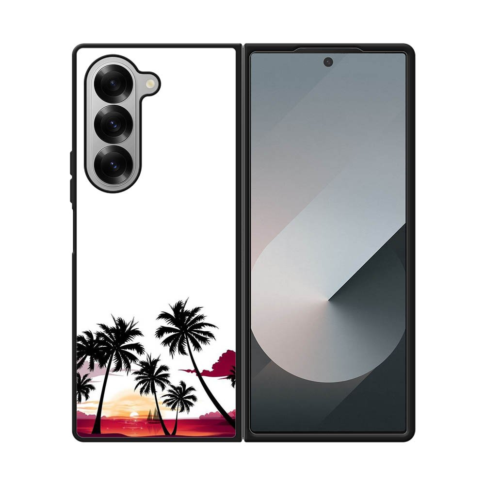 coconut tree Samsung Galaxy Z Fold 7 5G Case FE0158