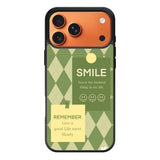 smile green iPhone 17 Pro Max Case FE0572