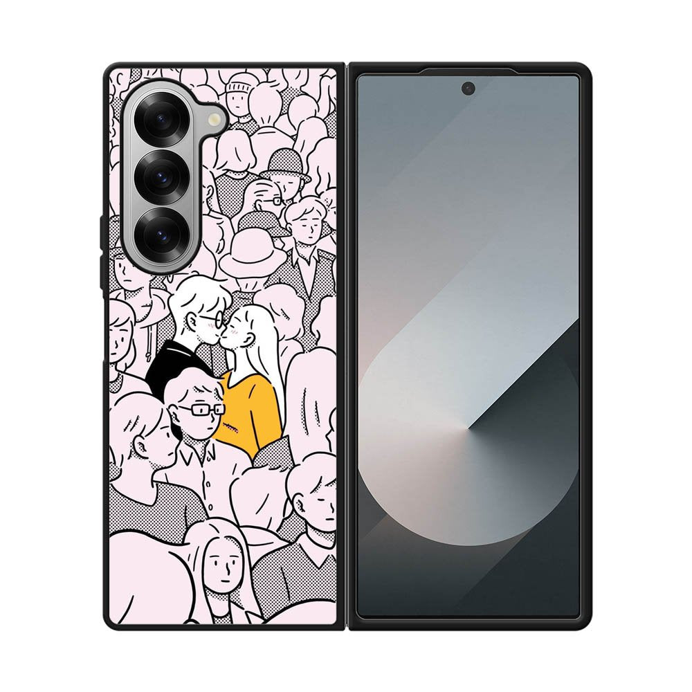 couple art Samsung Galaxy Z Fold 7 5G Case FE0173