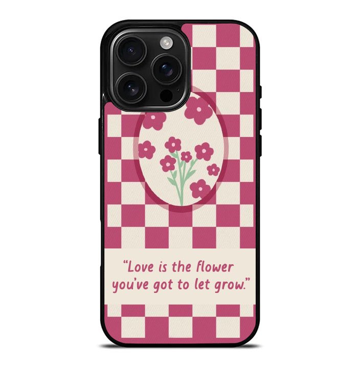 Quotes flower art iPhone 16 Pro Max Case FE0518