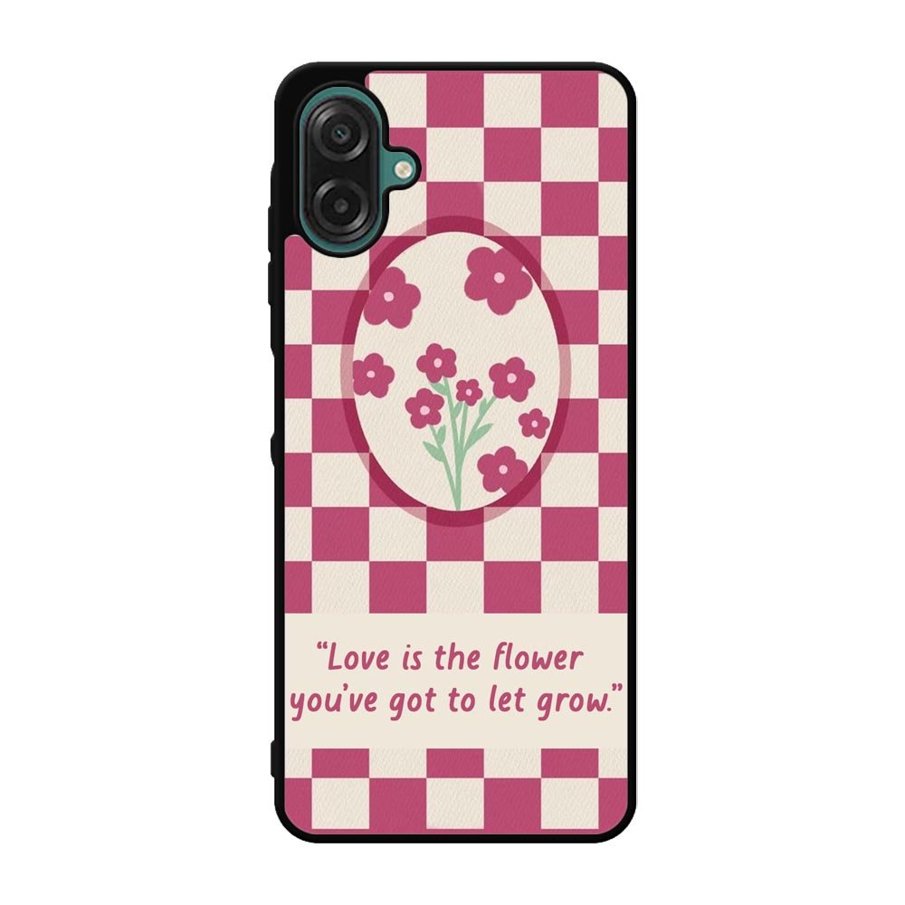 Quotes flower art Samsung Galaxy A07 Case FE0518