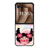 Cute gril Motorola Moto RAZR Plus 2025 Case FE0192