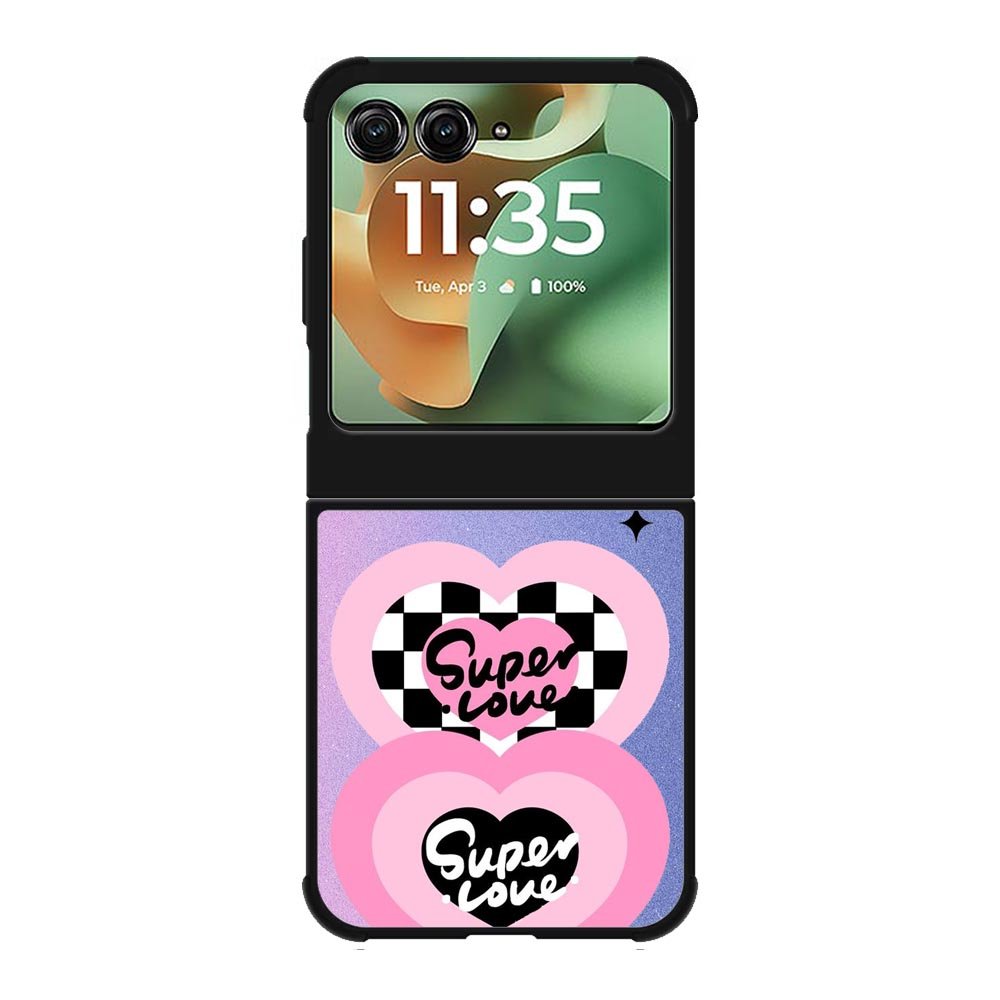 Super love Motorola Moto RAZR 2025 Case FE0607