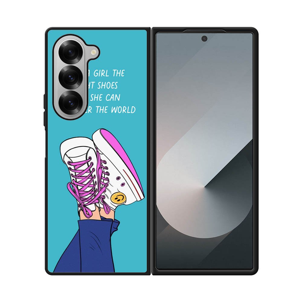 give a girl the right shoes Samsung Galaxy Z Fold 7 5G Case FE0318