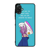 give a girl the right shoes Samsung Galaxy A07 Case FE0318