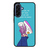 give a girl the right shoes Samsung Galaxy A17 Case FE0318