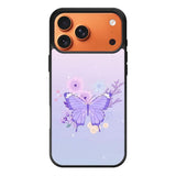 butterfly violet iPhone 17 Pro Case FE0126