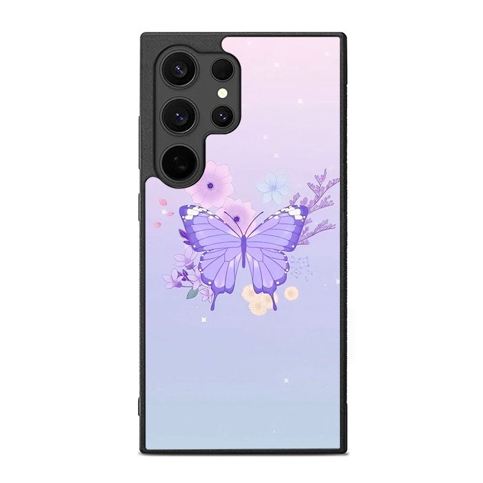 butterfly violet FE0102 Samsung Galaxy S25 Ultra Case