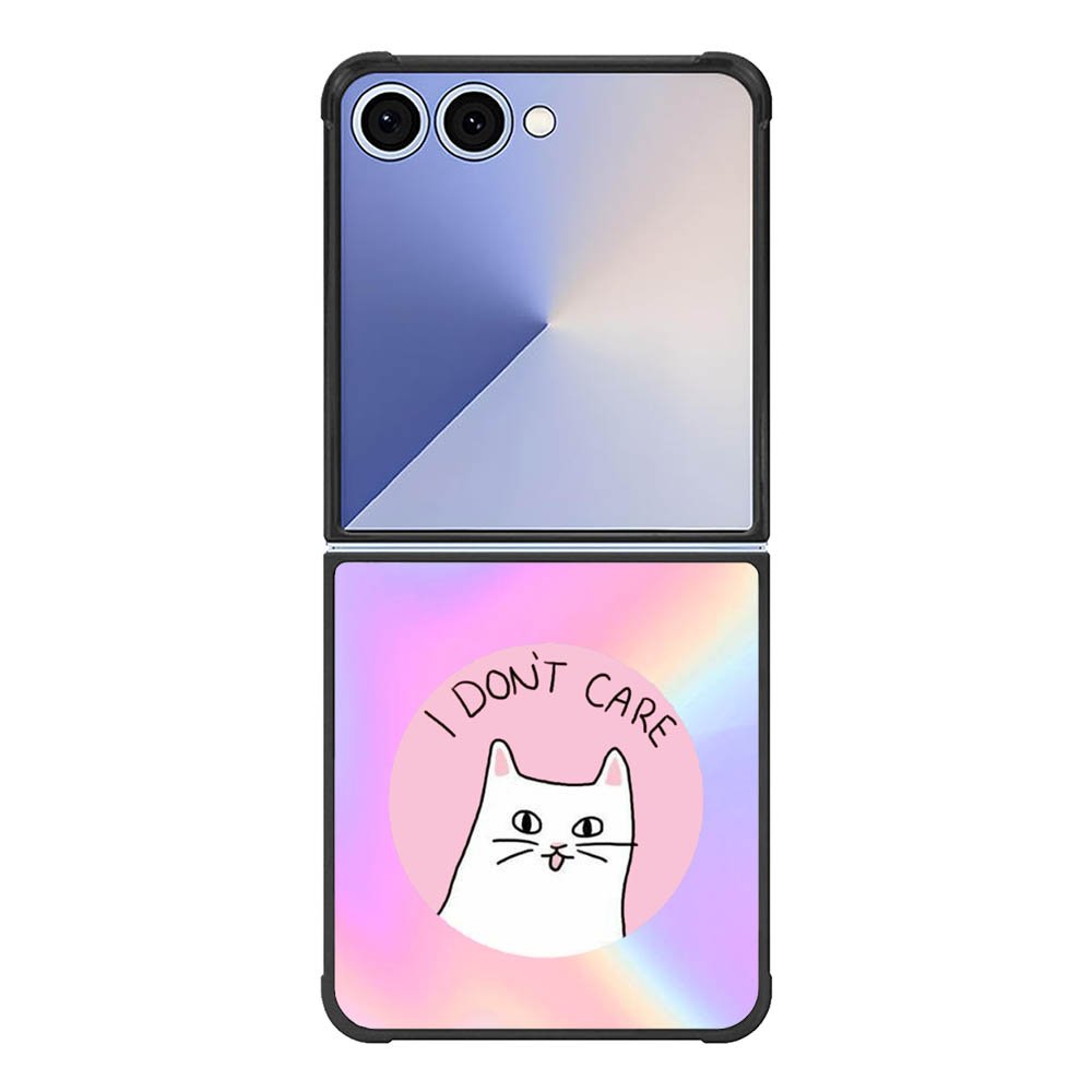 i dont care FE0109 Samsung Galaxy Flip 7 5G Case