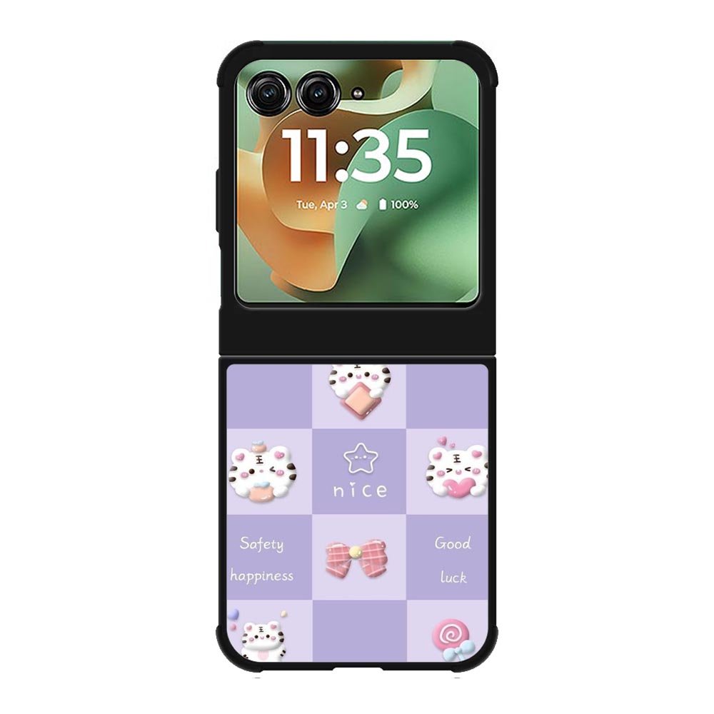 nice cat Motorola Moto RAZR 2025 Case FE0466