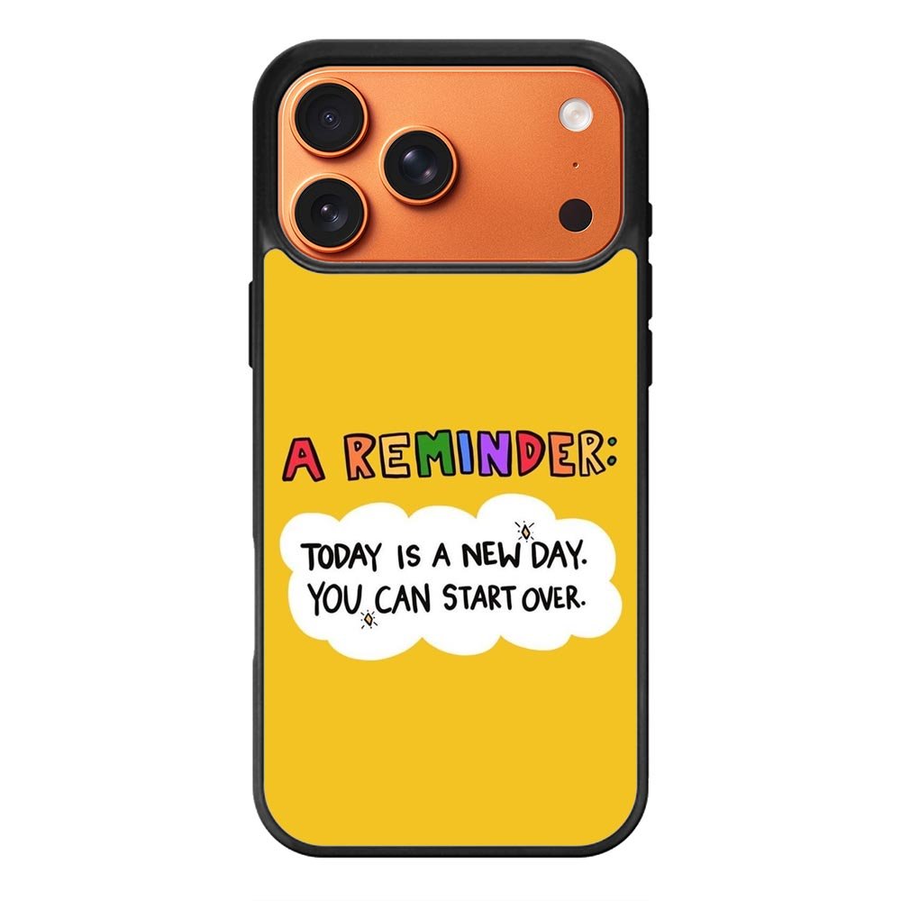 A reminder iPhone 17 Pro Max Case FE0001