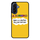 A reminder Samsung Galaxy A17 Case FE0001