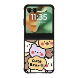 Cute bear Motorola Moto RAZR 2025 Case FE0182