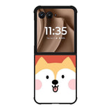 shiba cute face Motorola Moto RAZR Plus 2025 Case FE0553
