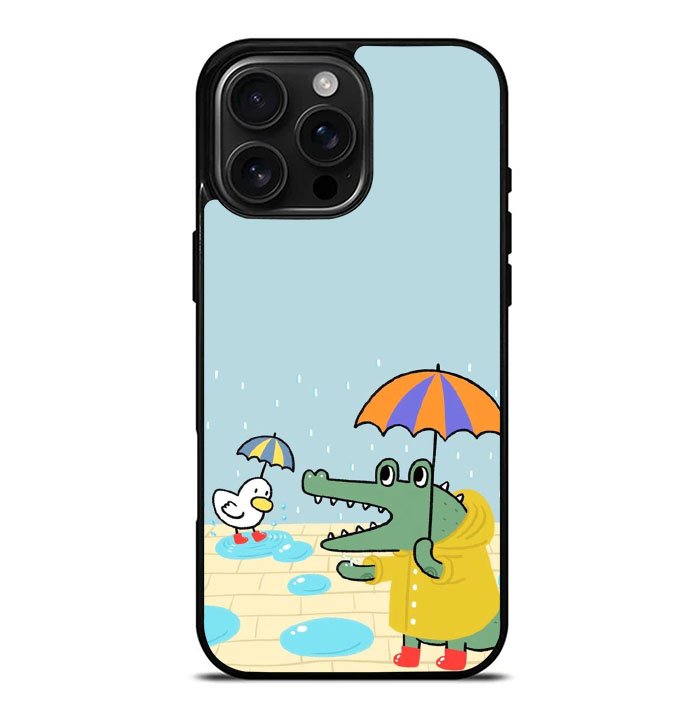 Crocodile and duck iPhone 16 Pro Max Case FE0179