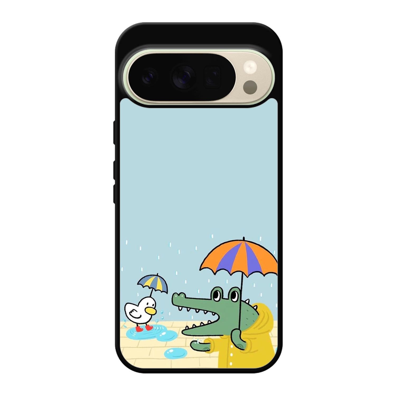Crocodile and duck Google Pixel 10 Pro XL Case FE0179