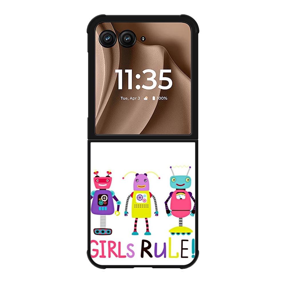 Girls rule Motorola Moto RAZR Plus 2025 Case FE0317