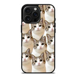 cat pattern cute iPhone 16 Pro Max Case FE0142