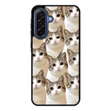 cat pattern cute Samsung Galaxy A17 Case FE0142