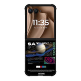 Saturn planet Motorola Moto RAZR Plus 2025 Case FE0548