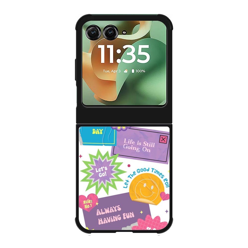 Lest go Motorola Moto RAZR 2025 Case FE0397