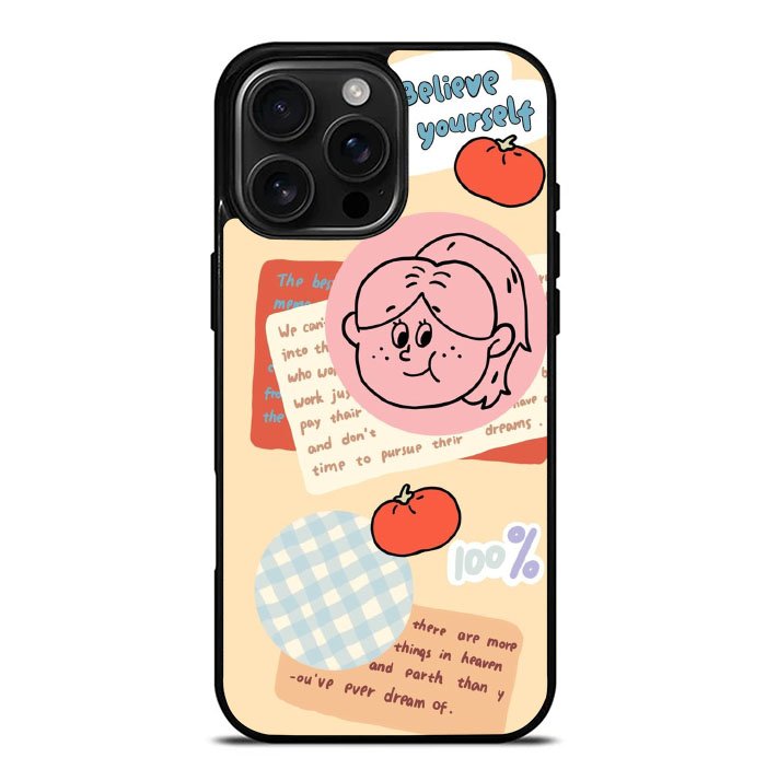 Belive in yourself iPhone 16 Pro Max Case FE0096