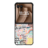 Quotes sticker Motorola Moto RAZR Plus 2025 Case FE0520