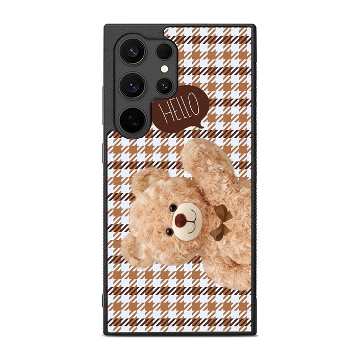 Hello bear brown FE0145 Samsung Galaxy S25 Ultra Case