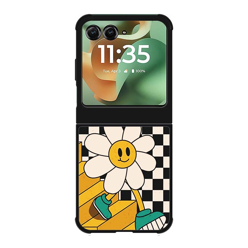 Be happy Motorola Moto RAZR 2025 Case FE0064