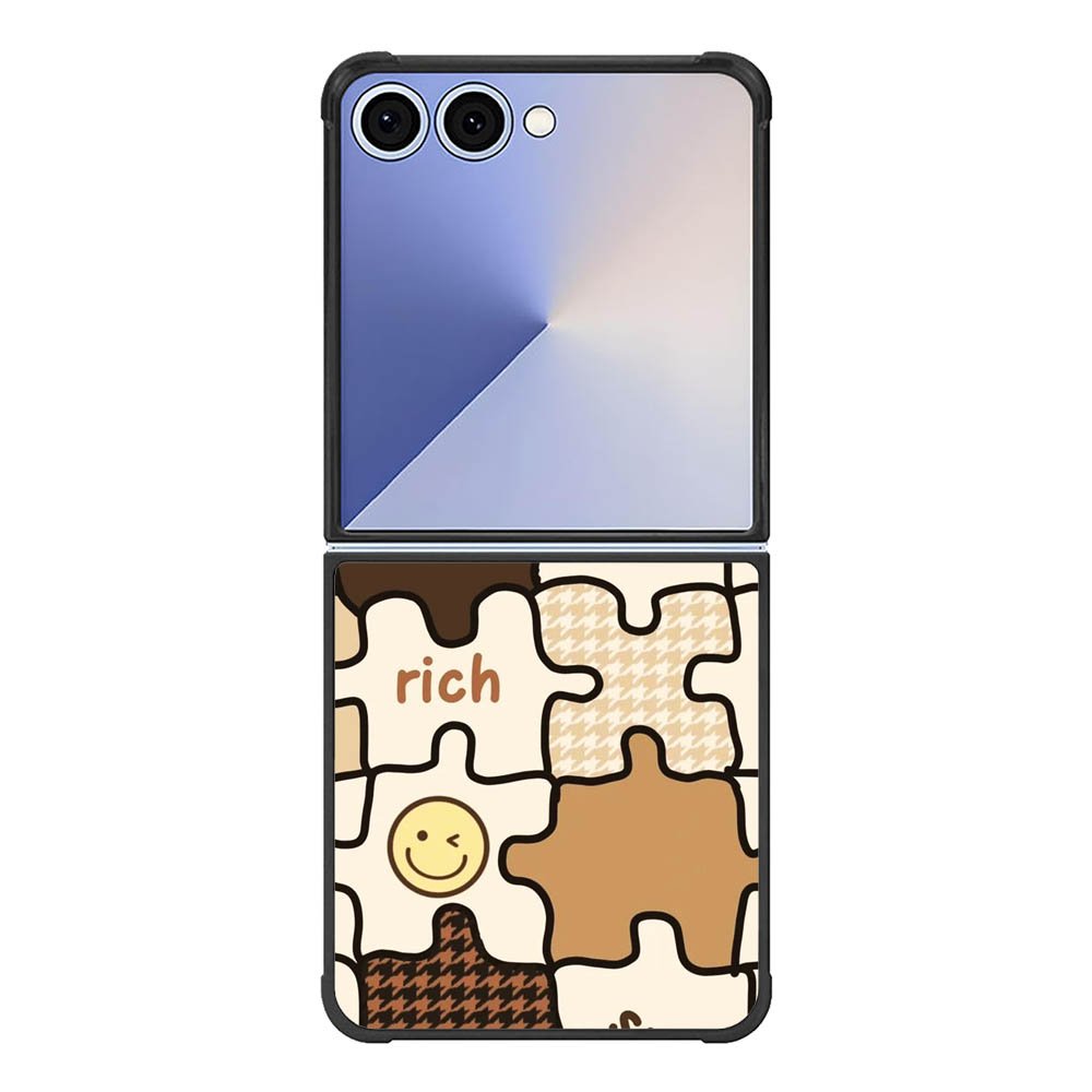 Puzzle smile FE0157 Samsung Galaxy Flip 7 5G Case