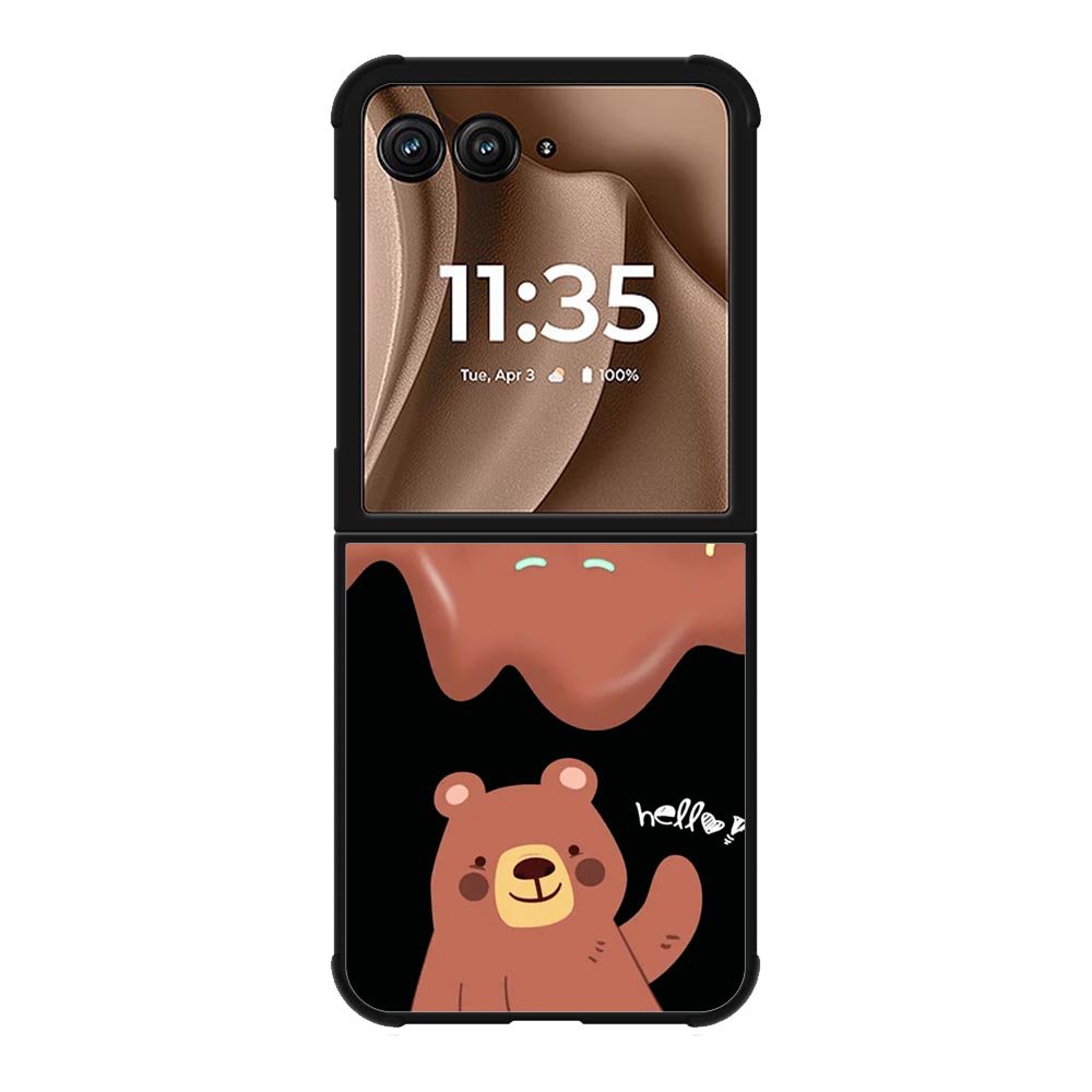 Happy bear Motorola Moto RAZR Plus 2025 Case FE0333