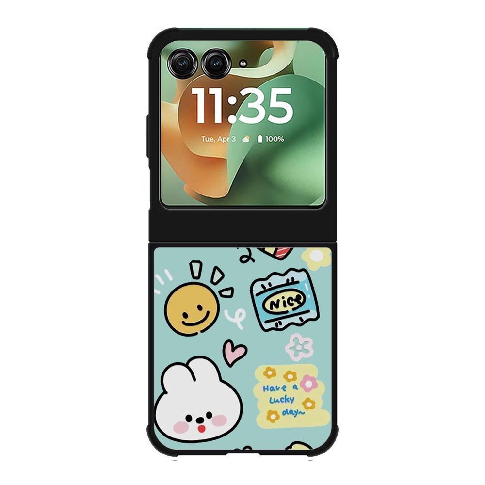 Bunny cute Motorola Moto RAZR 2025 Case FE0117