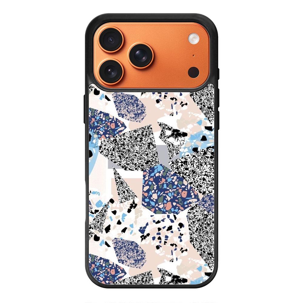 geometric terrazzo iPhone 17 Pro Case FE0309