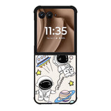 Astronot space Motorola Moto RAZR Plus 2025 Case FE0054
