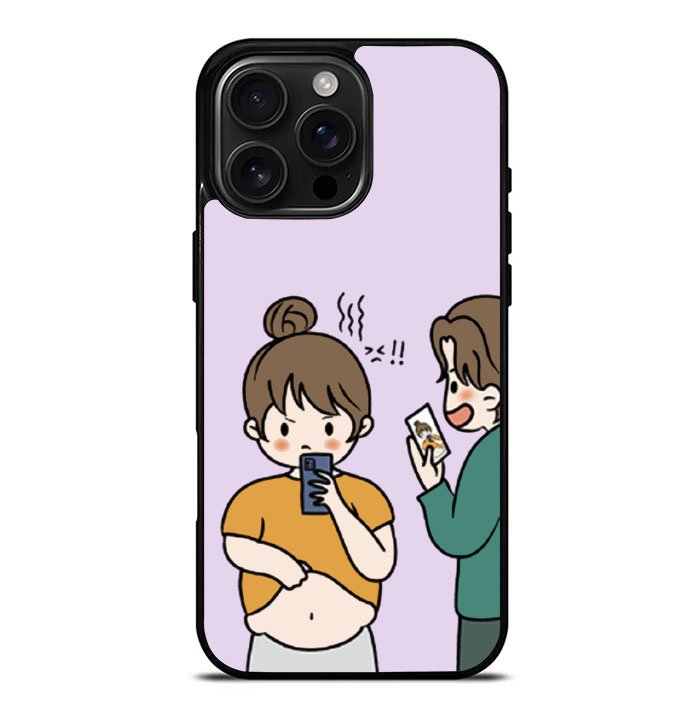 Funny Lucu iPhone 16 Pro Max Case FE0297