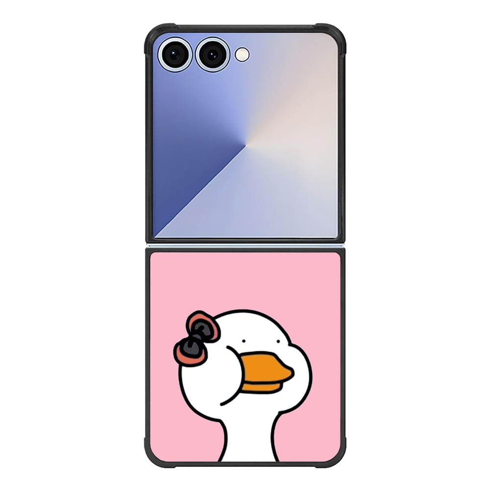 duck cute gril FE0177 Samsung Galaxy Flip 7 5G Case