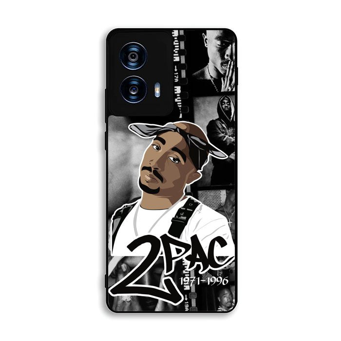 Tupac Shakur collage Motorola Moto G Power 5G 2024 Case FE6913