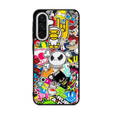 Stickerbomb Graffiti Art Collage Cool Samsung Galaxy A36 Case FE4114