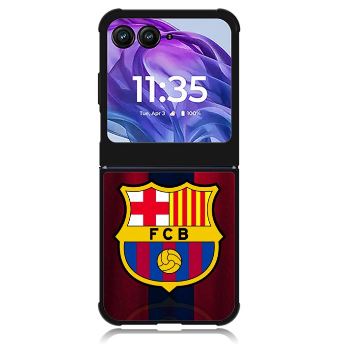 Fc Barcelona 1st Motorola Moto Razr 2024 , Moto Razr 50 Case