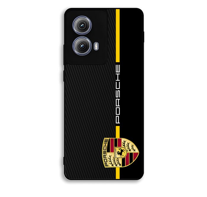 Porsche Stripe Carbon Motorola Moto Edge 2024 Case FE1367