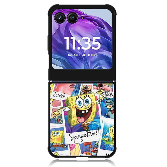 Spongebob Squarepants 2nd Motorola Moto Razr 2024 , Moto Razr 50 Case