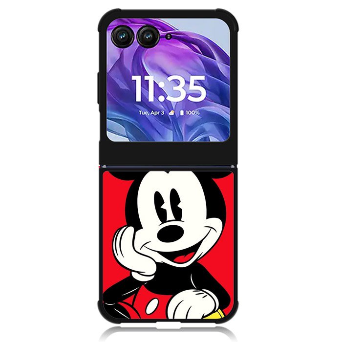 mickey mouse 8th Motorola Moto Razr 2024 , Moto Razr 50 Case