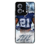 Ezekiel Elliott Dallas Cowboys Motorola Moto Edge 2024 Case FE1362