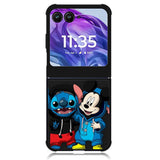 stitch and mickey mouse Motorola Moto Razr 2024 , Moto Razr 50 Case