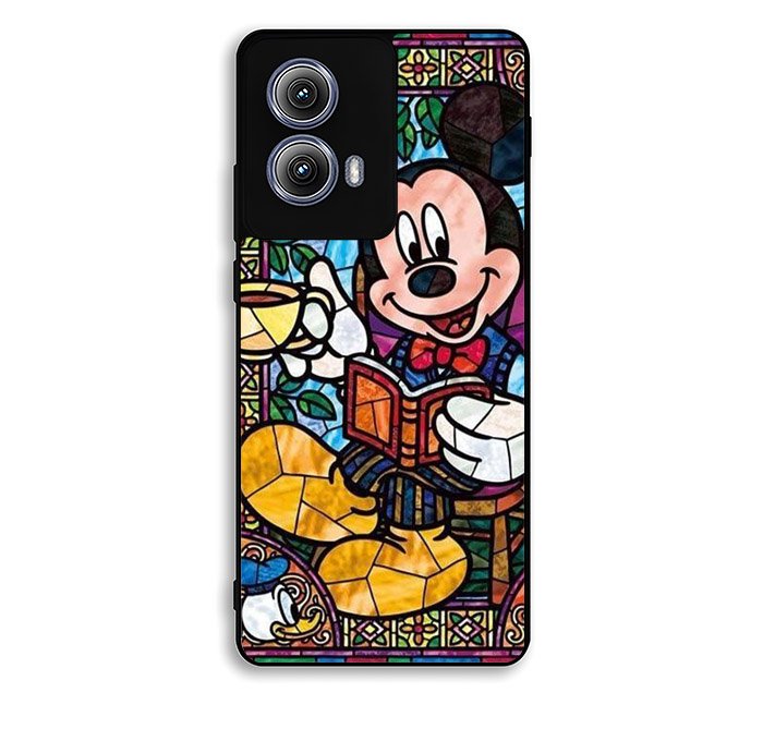 Stained Glass Disney Motorola Moto Edge 2024 Case FE0569