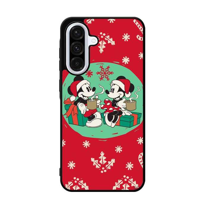 mickey and minnie christmas Samsung Galaxy A36 Case FE6540