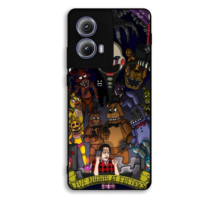 Five Nights At FreddyS Characters 2nd Motorola Moto Edge 2024 Case FE8109